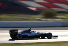Mercedes barcellona F1