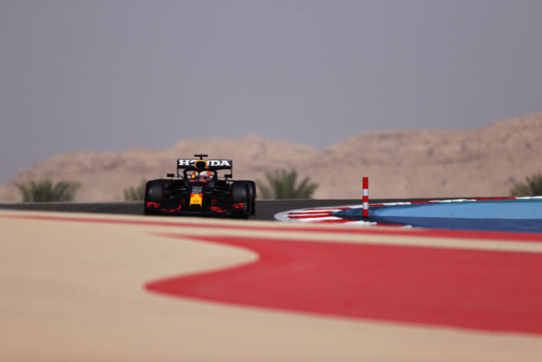 Verstappen Bahrain Red Bull FP1