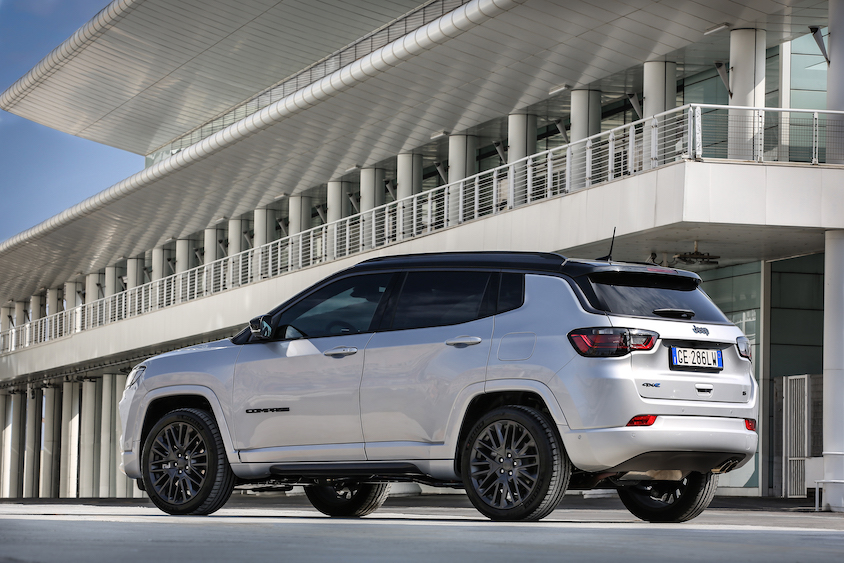 Auto-mattenset compatibel met Jeep Compass 4xe plug-in 2020-2025 | Op