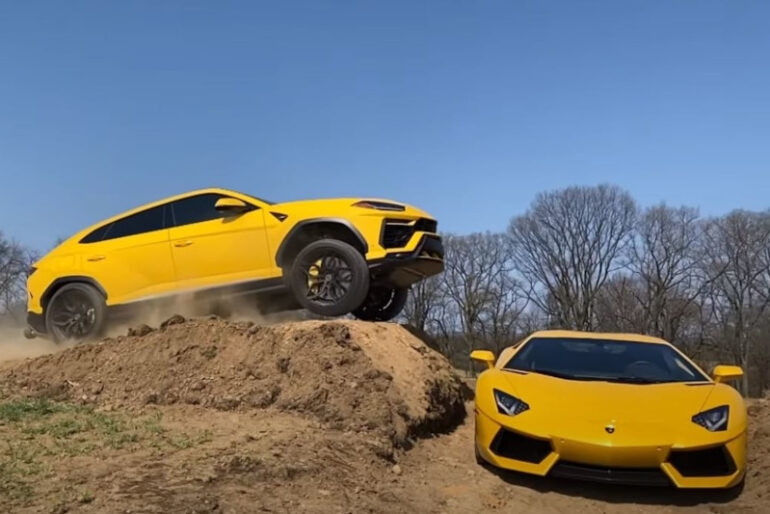 Lamborghini Aventador Urus Salto