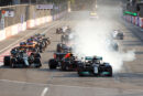 GP Azerbaigian 2021 Perez Vettel hamilton