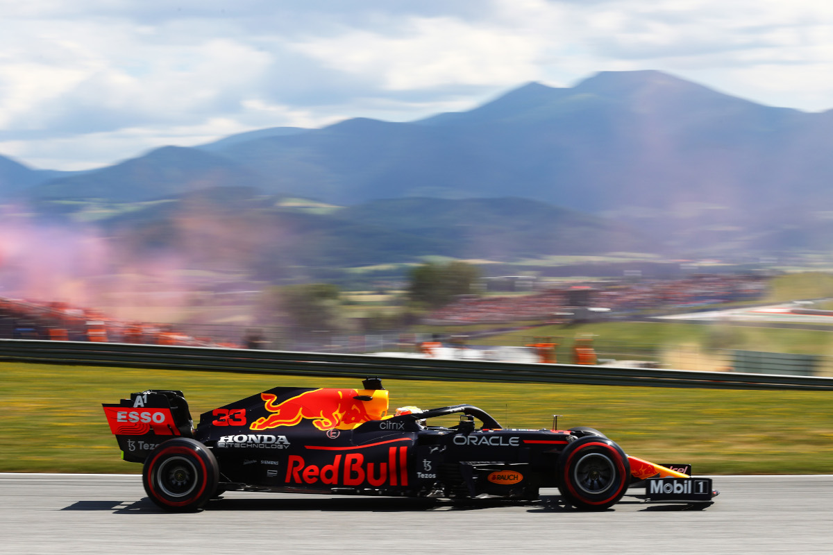 F1 Austria Pole Position Verstappen