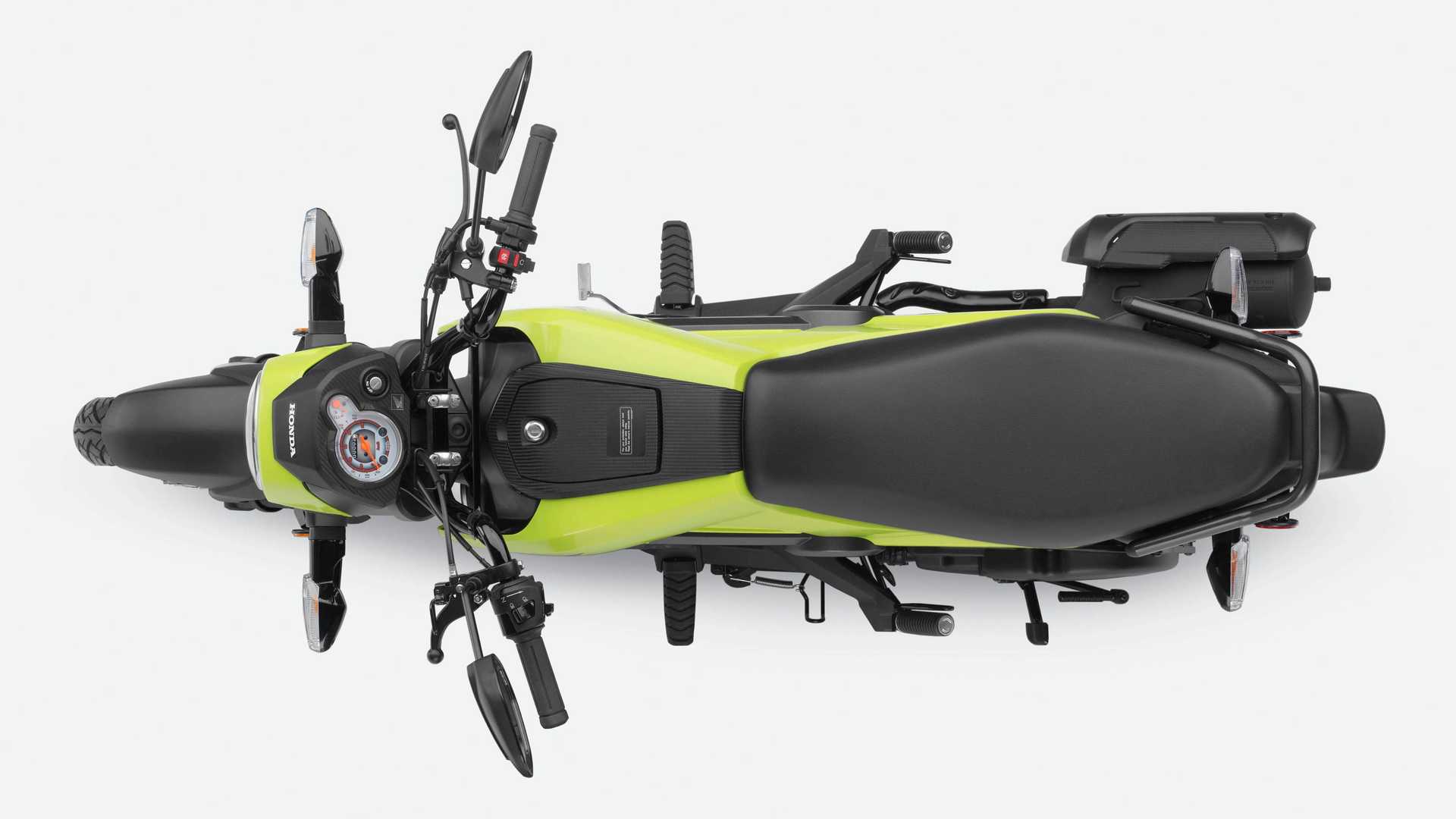 2022 honda navi grasshopper green overhead view