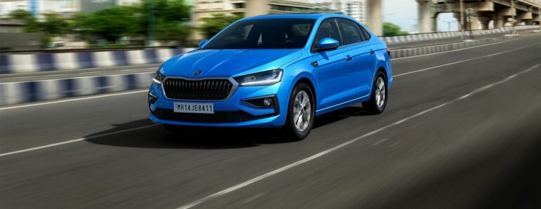 Skoda lancia in India la nuova berlina Slavia