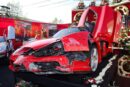 ferrari distrutta