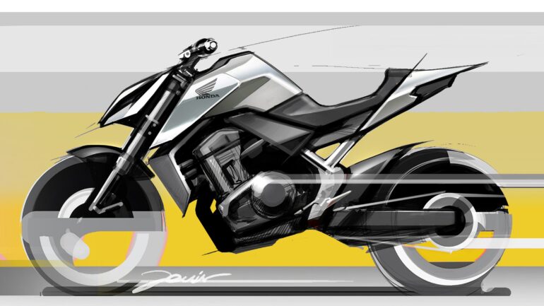 La nuova Honda Hornet si mostra con alcuni sketch