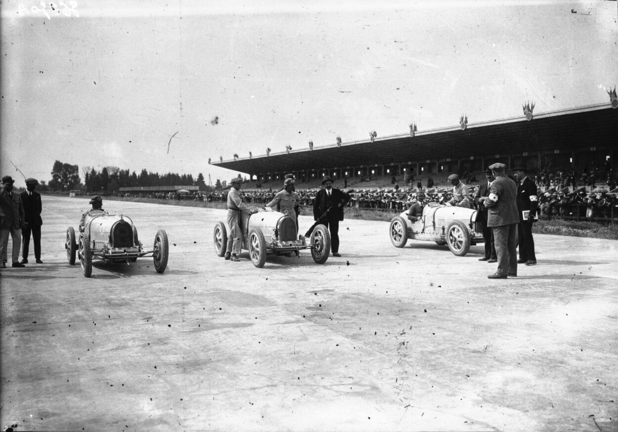 Grid of the 1926 French Grand Prix