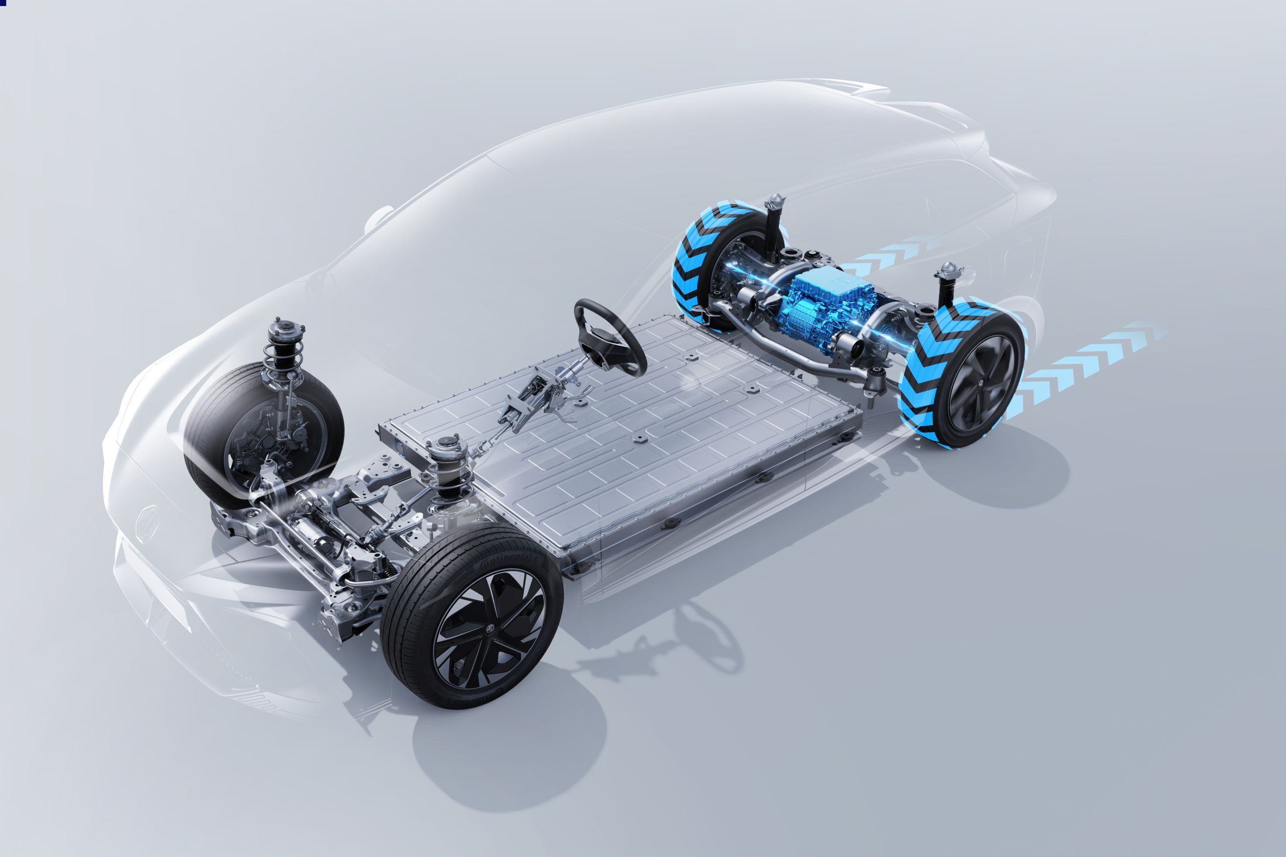 Rear wheel drive system MG4 Electric