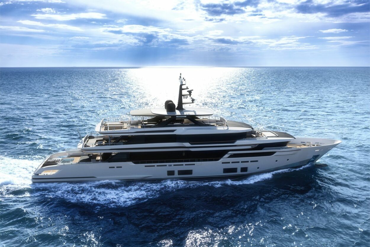 custom line unveils navetta 50 a 164 foot yacht that offers unrestricted views 3