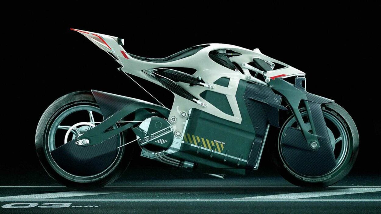moto sapien is an ultra futuristic motorcycle concept 1