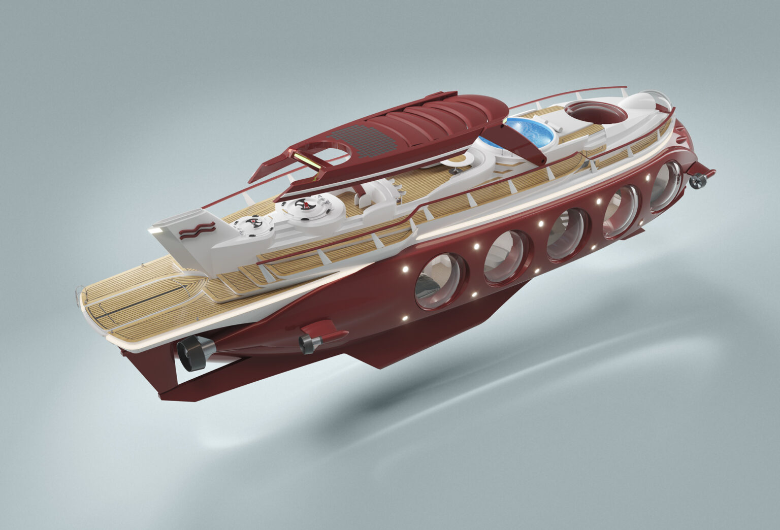 nautilus yacht sottomarino