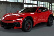 Carbon Bodykit am 2023 Ferrari Purosangue SUV DMC 2