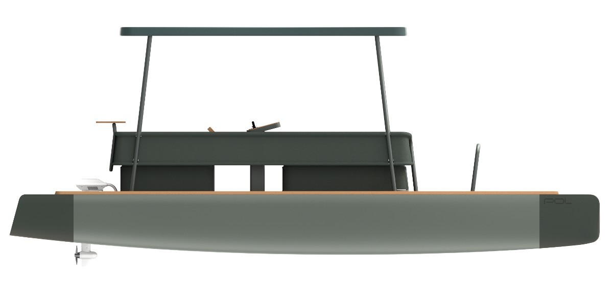 solar electric boat pol lux is perfect for a sustainable party in the middle of a lake 1