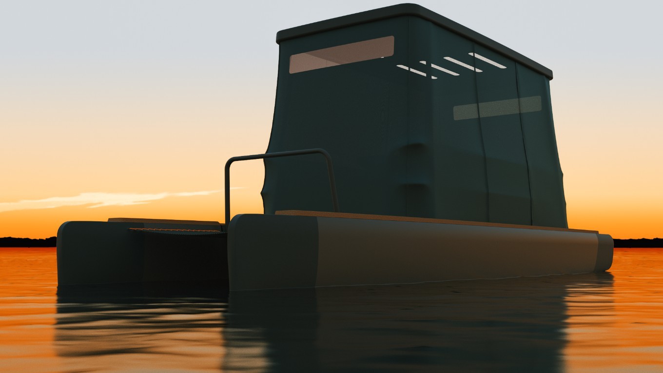 solar electric boat pol lux is perfect for a sustainable party in the middle of a lake 4