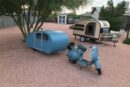 heres an awesome fully functional vespa teardrop trailer built from scratch 7