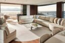 princess yachts y95 boasts plentiful of exterior space and a calm and neutral interior 3
