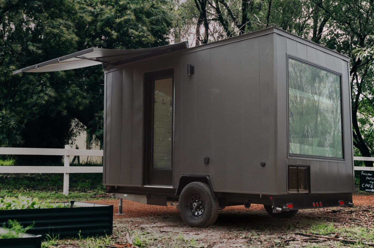 roam is a tiny room on wheels designed to offer everything needed for off grid adventures 5