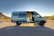 this sprinter camper van has all the bells and whistles for long term off grid living 1