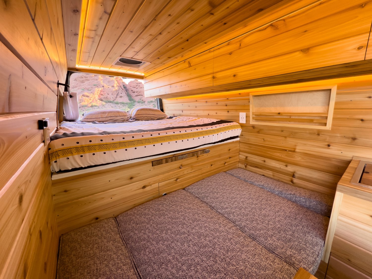 this sprinter camper van has all the bells and whistles for long term off grid living 28