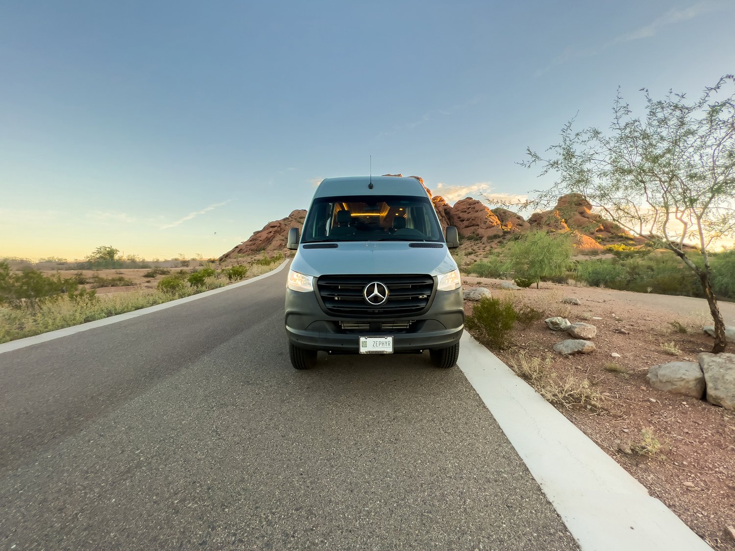 this sprinter camper van has all the bells and whistles for long term off grid living 38