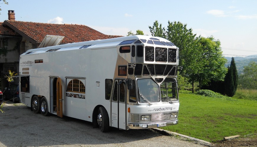 the roadyacht motorhome is the strangest most awesome diy conversion ever 2