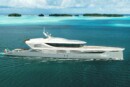 superyacht concept inspired by 1960s sports cars dazzles with an ultra modern layout 7