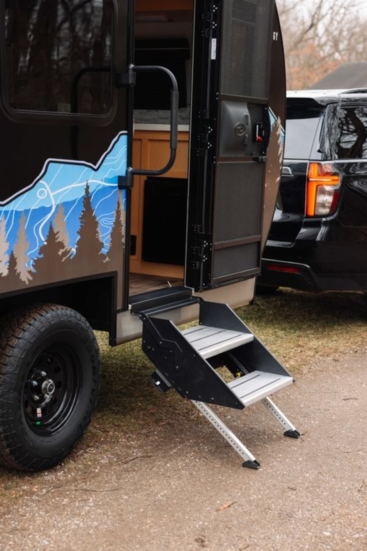 the big buggy teardrop camper has a spacious interior that focuses on openness and comfort 7