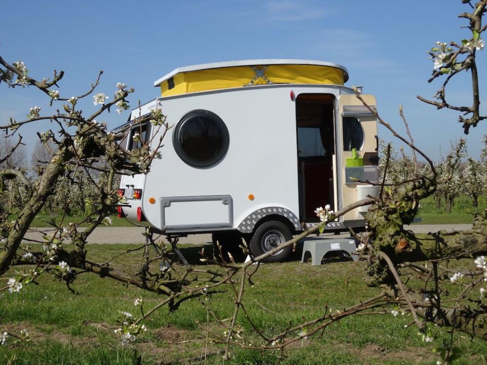 this remarkable hand built micro camper can rival any comparably sized off the shelf model 1