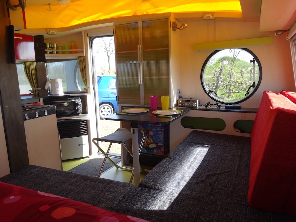 this remarkable hand built micro camper can rival any comparably sized off the shelf model 7