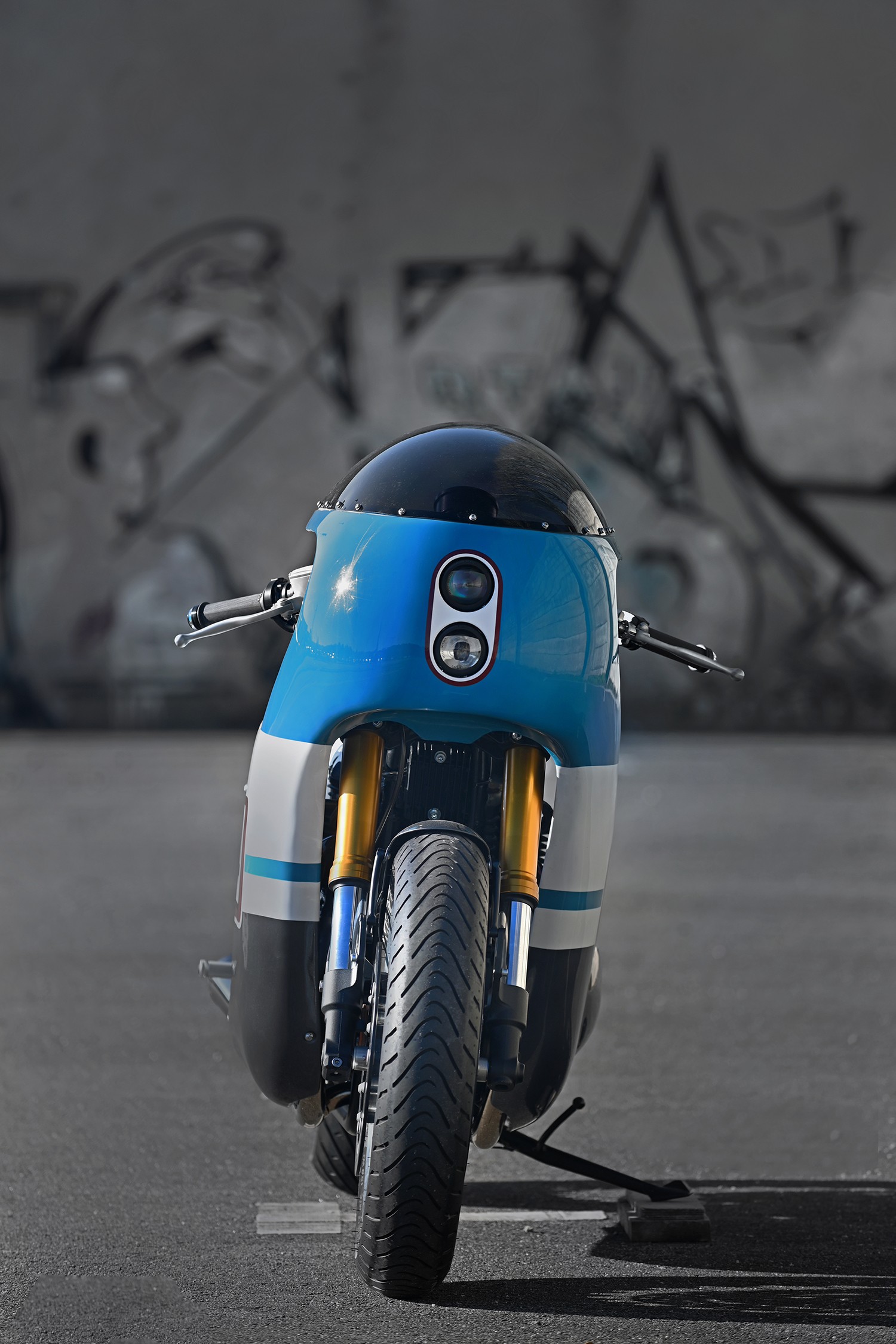 triumph thruxton lithium keeps things old school looks ready to hit the racetrack 13