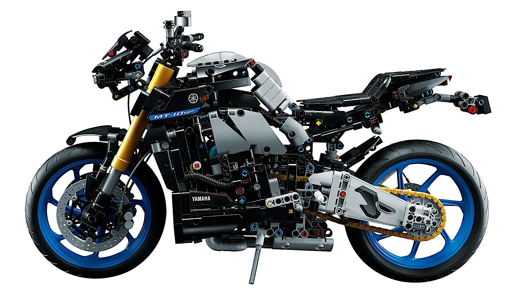 yamaha mt 10 sp comes together from 1478 lego pieces just as aggressive as the real deal 1