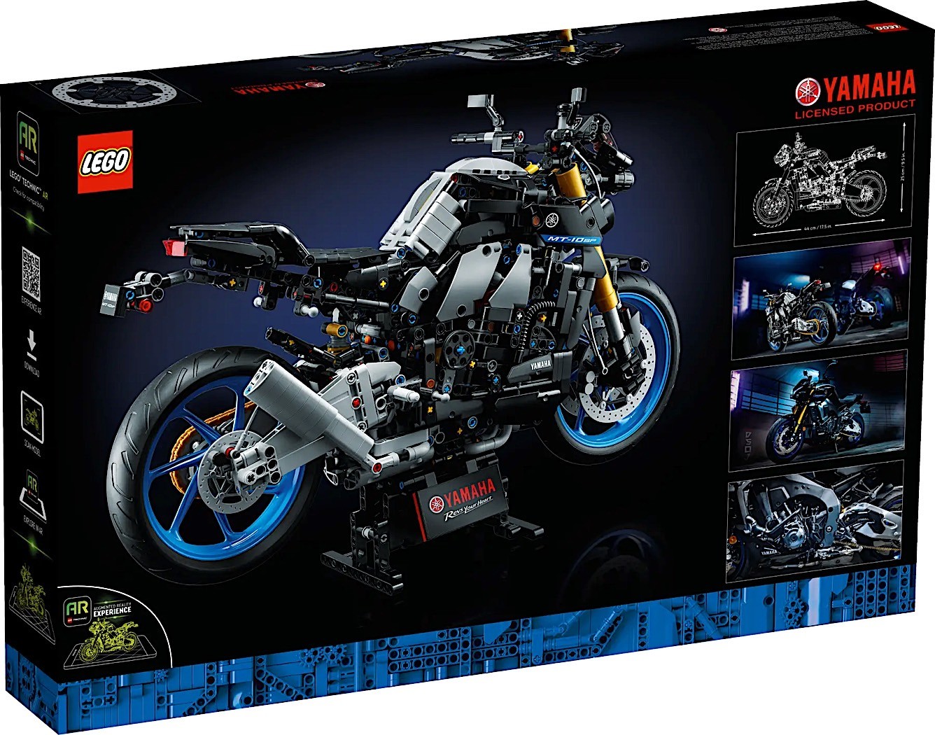 yamaha mt 10 sp comes together from 1478 lego pieces just as aggressive as the real deal 5