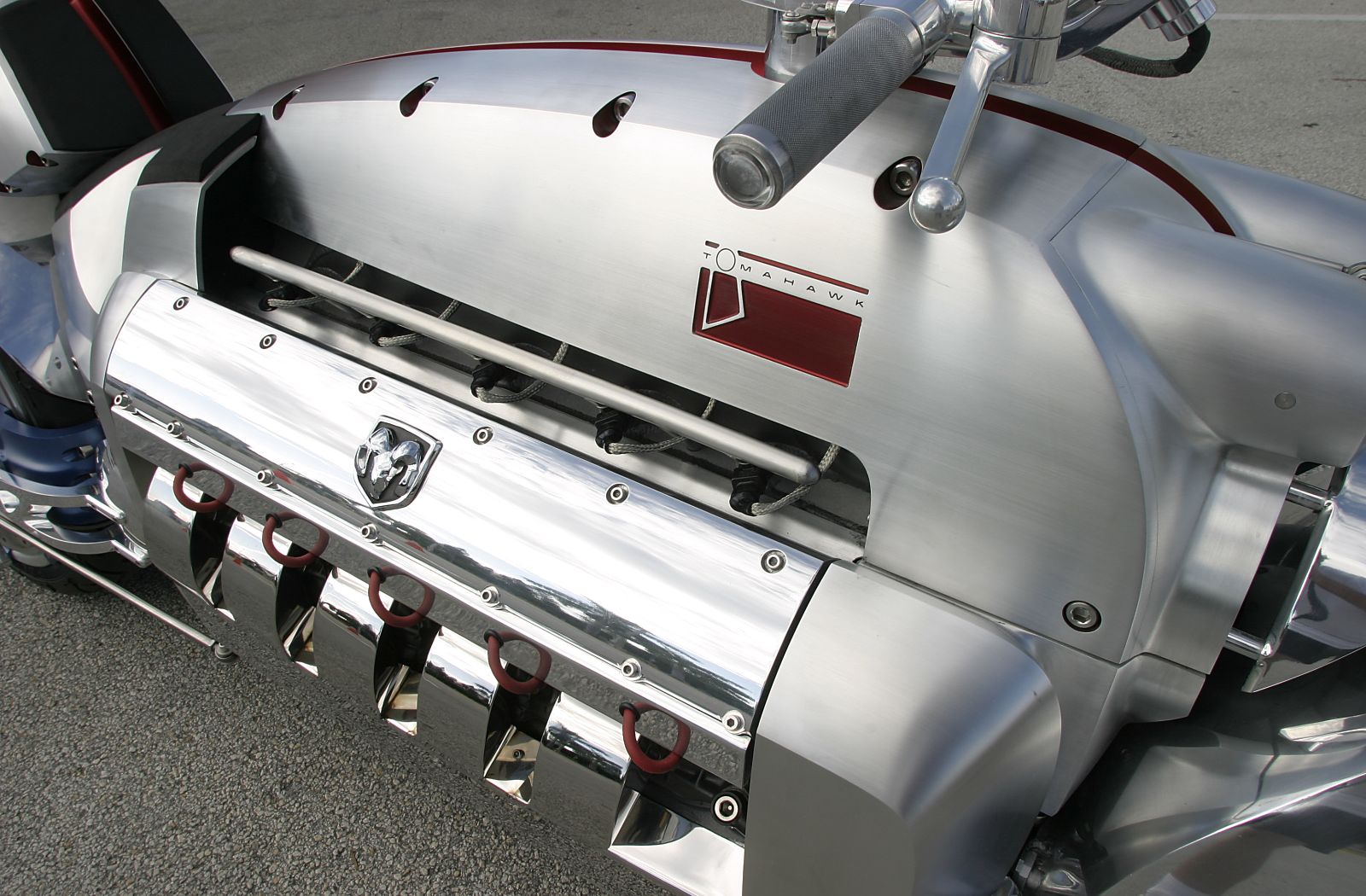 20 years ago dodge unveiled the tomahawk a v10 powered bike that s still insane today 6