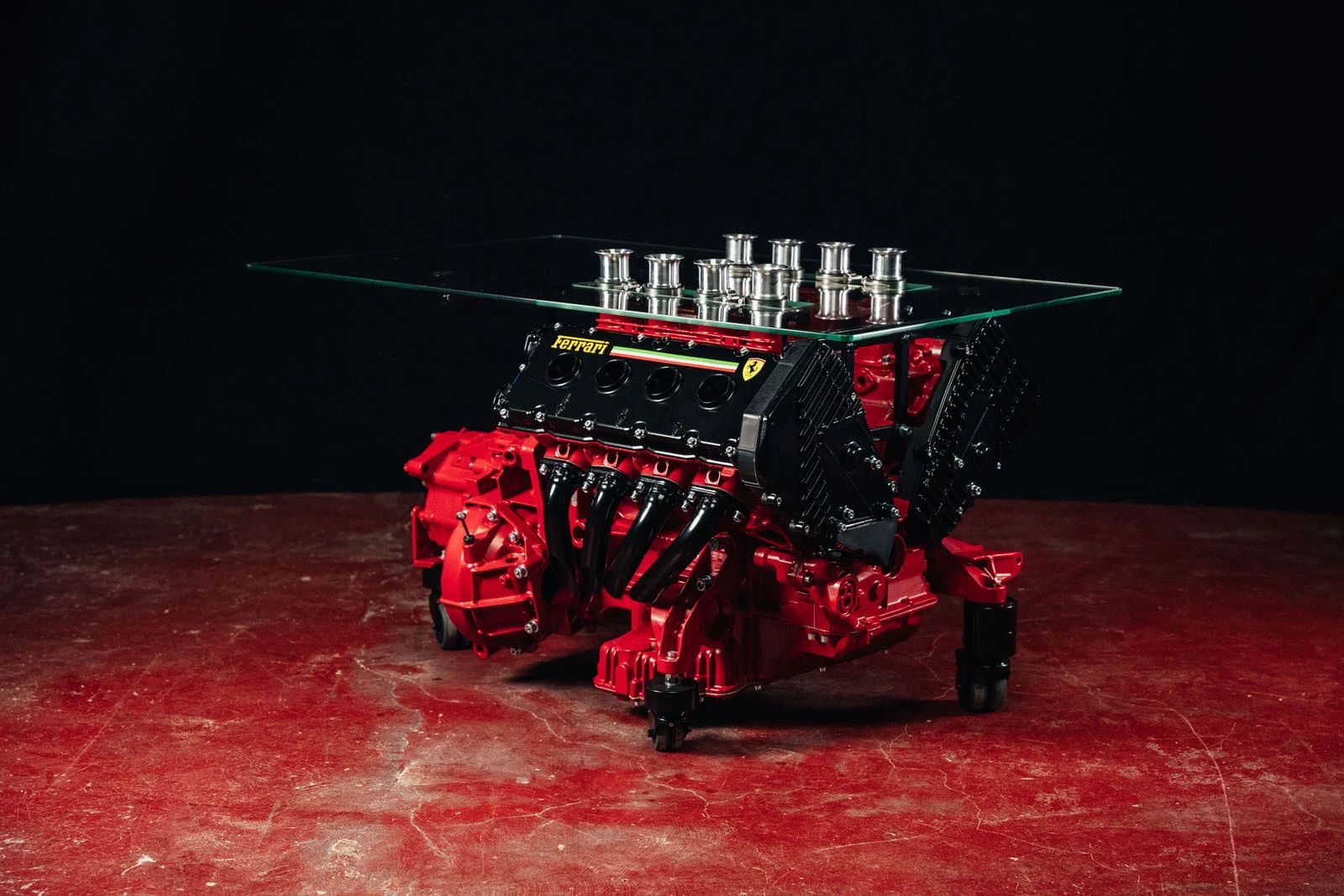Ferrari F105 V8 Engine Coffee Table 11