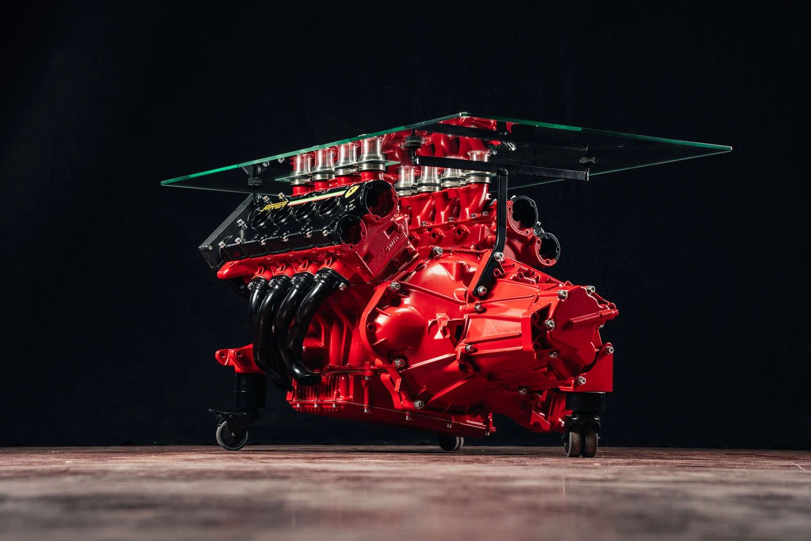 Ferrari F105 V8 Engine Coffee Table 5 1