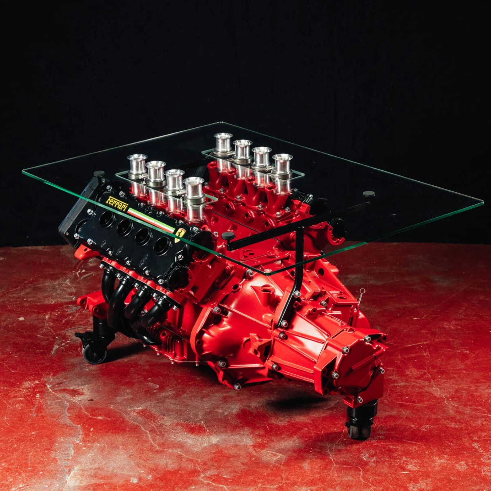 Ferrari F105 V8 Engine Coffee Table 7