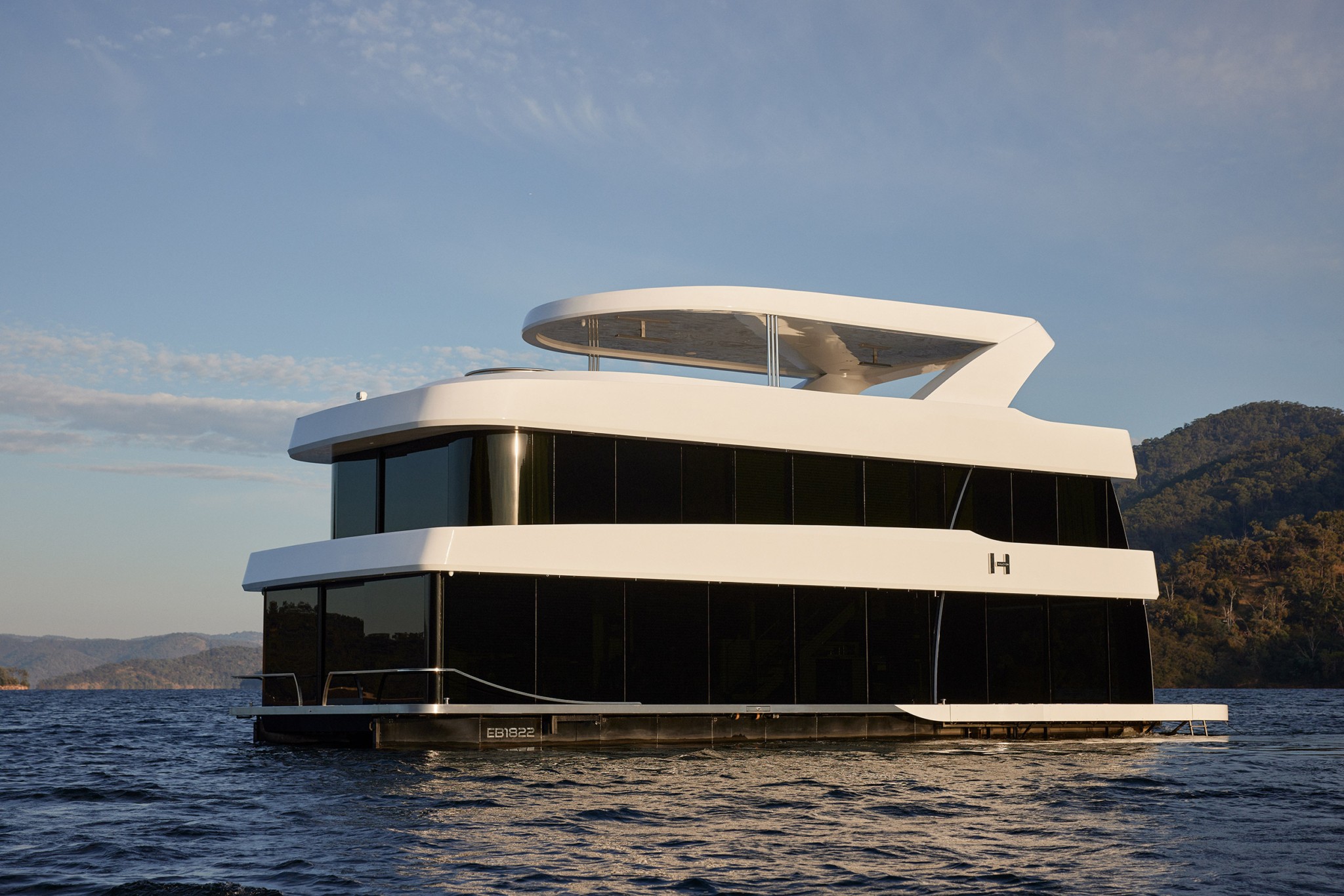 halcyon houseboat is a floating oasis of peace that fully connects with the elements 1
