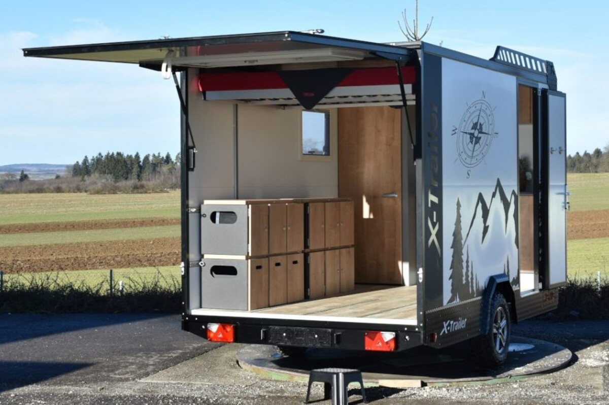 konig x trailer overdoes it on modularity so you wont miss home on the road 13