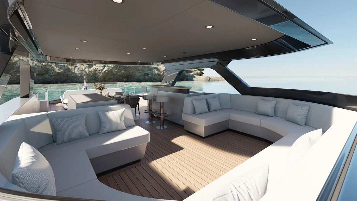 lynx yachts introduces customizable pocket superyacht that can anchor anywhere 3