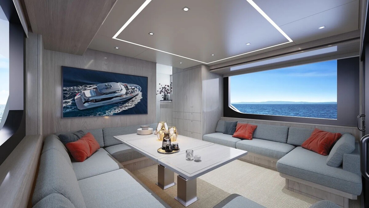 lynx yachts introduces customizable pocket superyacht that can anchor anywhere 4