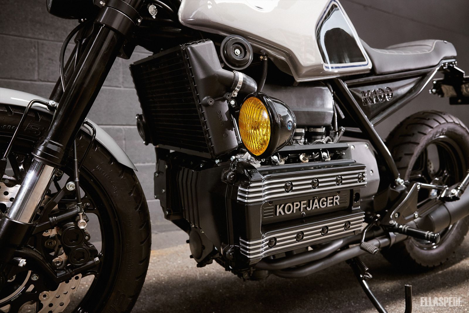 modified 1986 bmw k 100 has an understated look and heaps of modern componentry 11