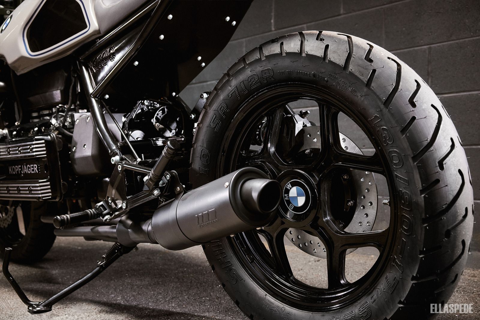 modified 1986 bmw k 100 has an understated look and heaps of modern componentry 13