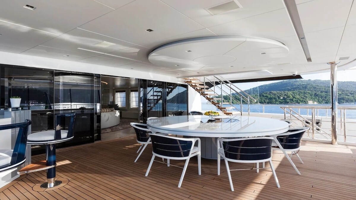 russian vodka kings superyacht is a 24m display of opulence with a quirky theme 30