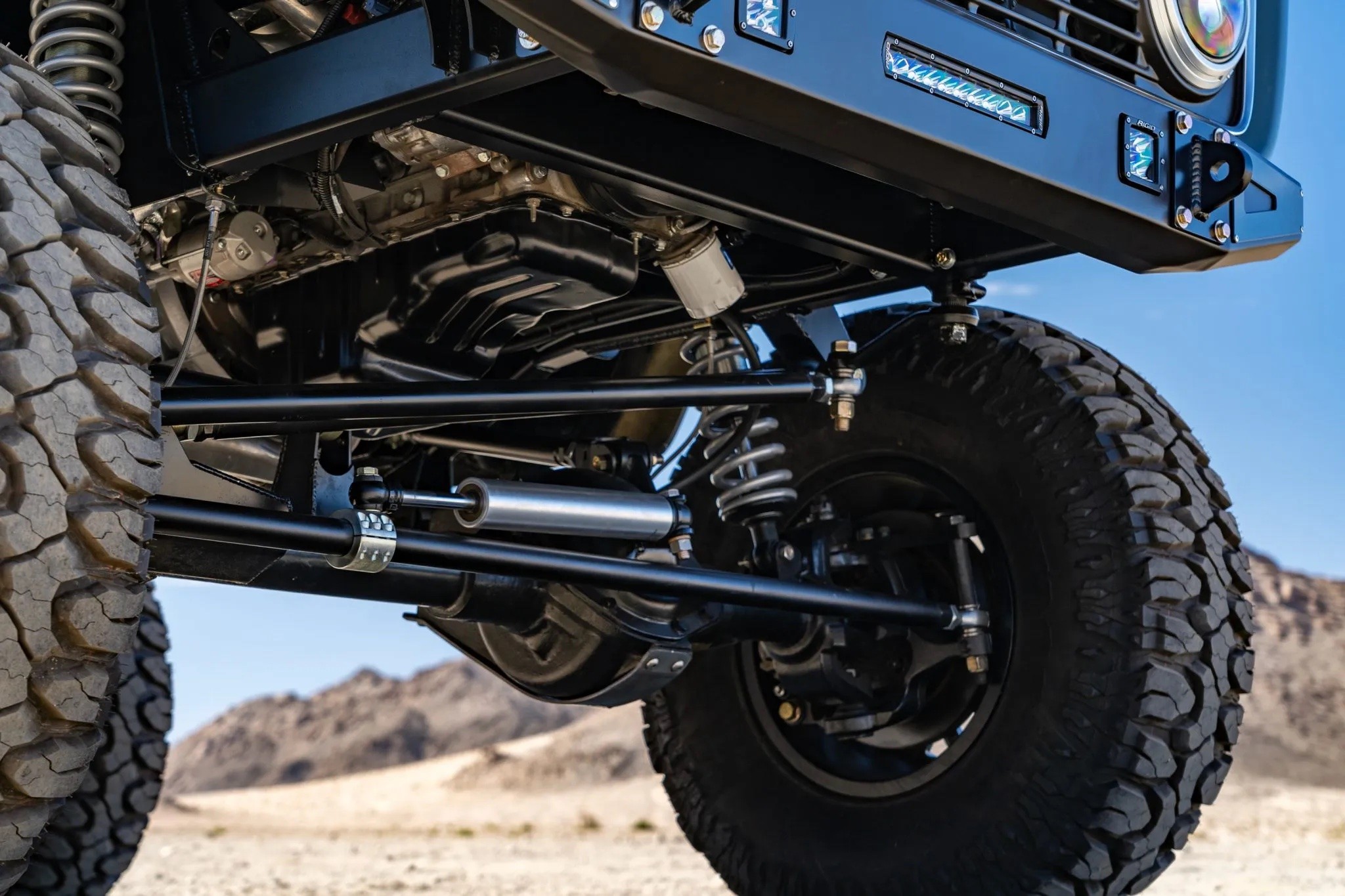 1972 ford bronco restomod gets turquoise and digital eveything 20