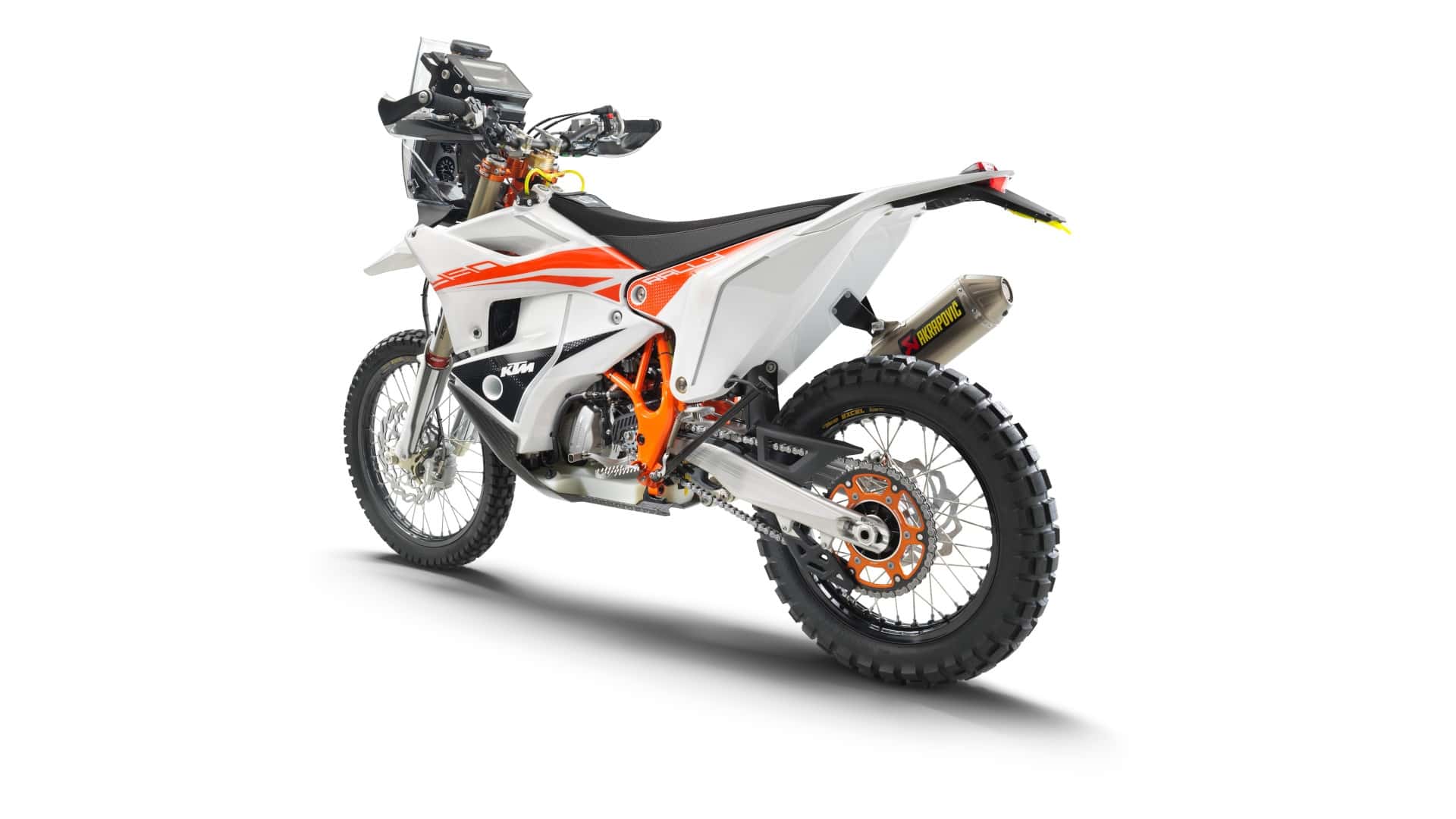 2024 ktm 450 rally replica rear left angle view