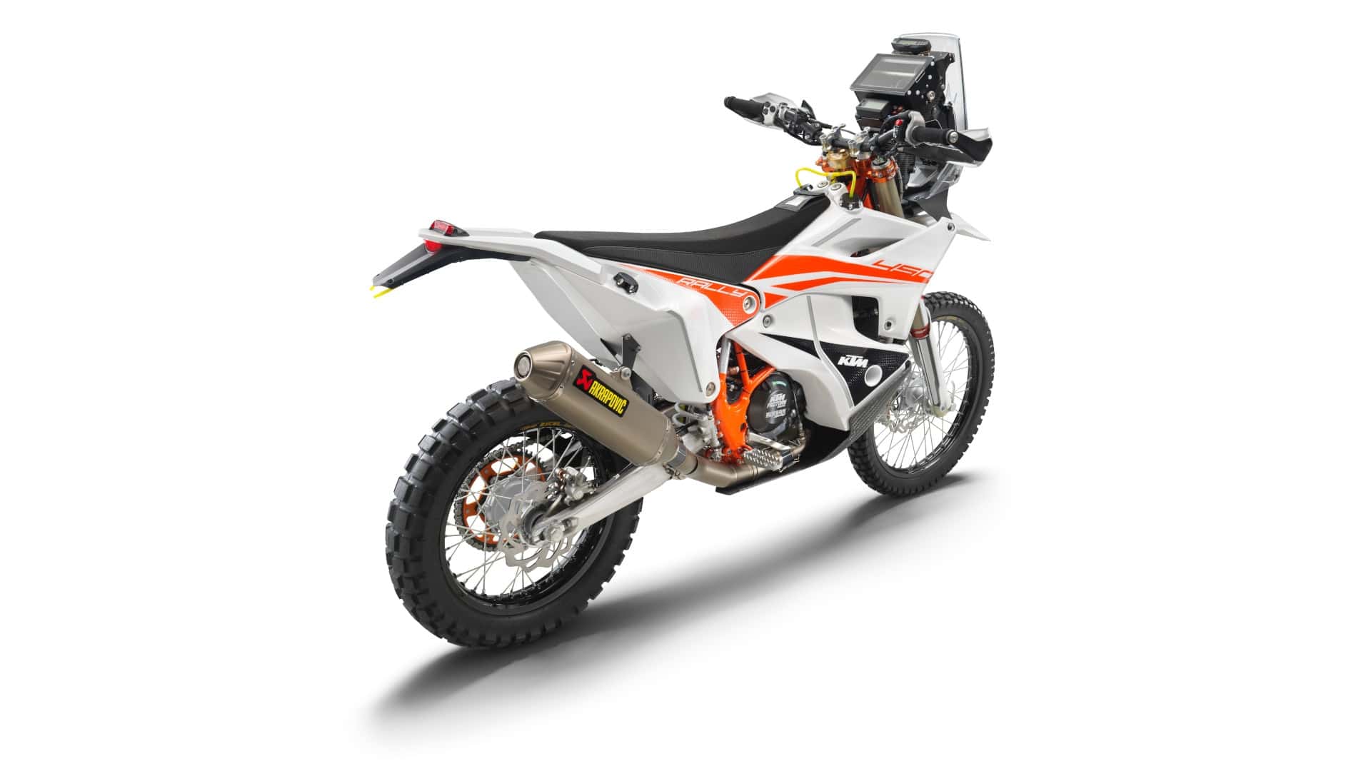2024 ktm 450 rally replica rear right angle view