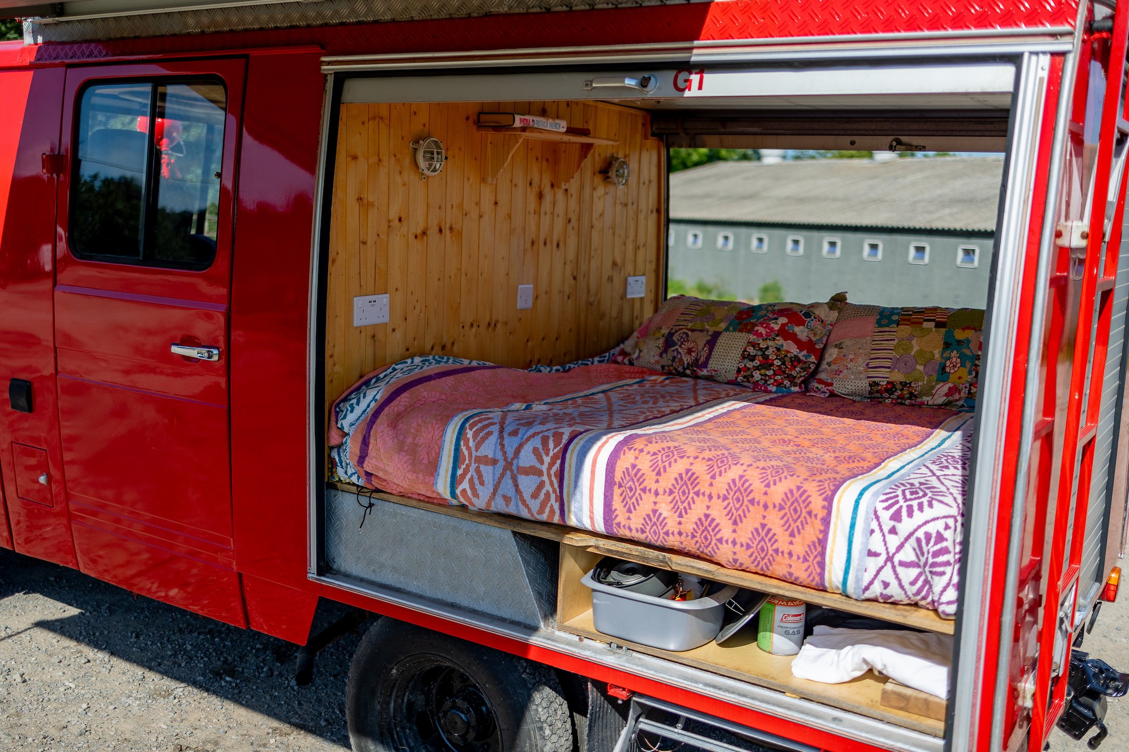 Mercedes Fire Truck Camper 18