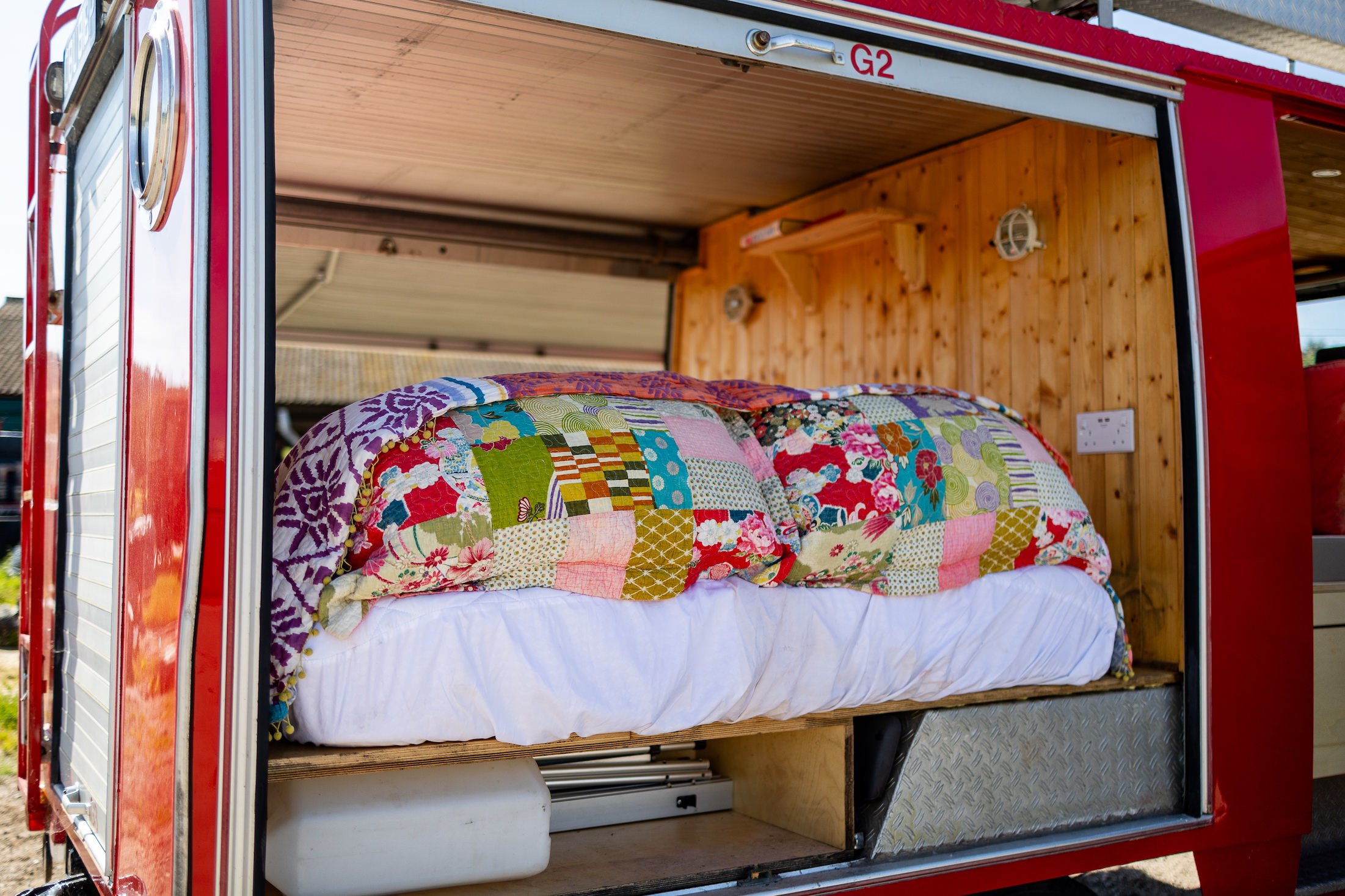Mercedes Fire Truck Camper 30