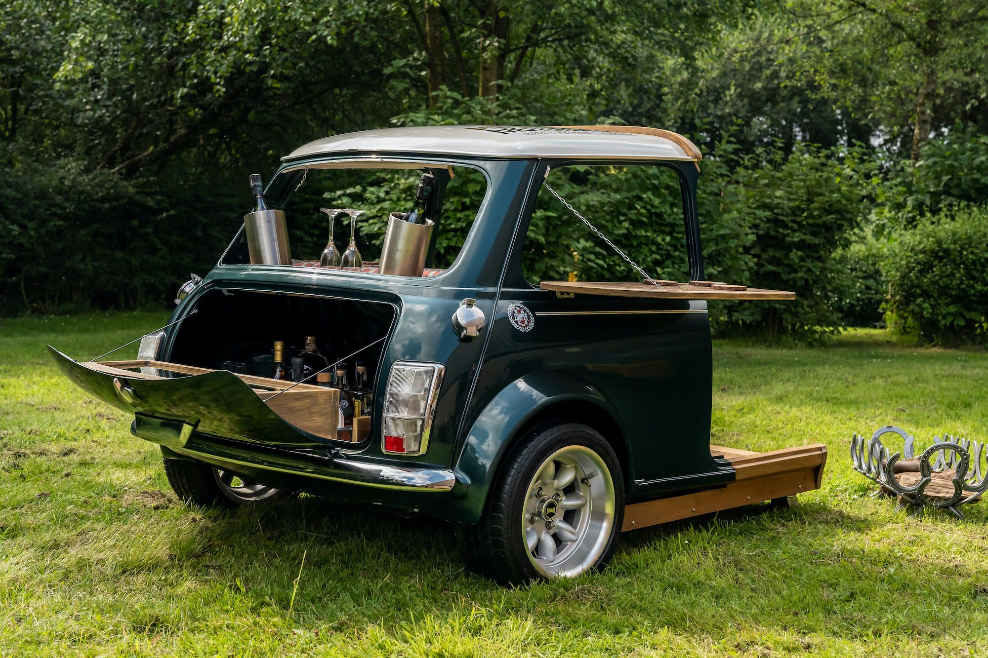 MiniBar Made From A Real Mini Cooper 11