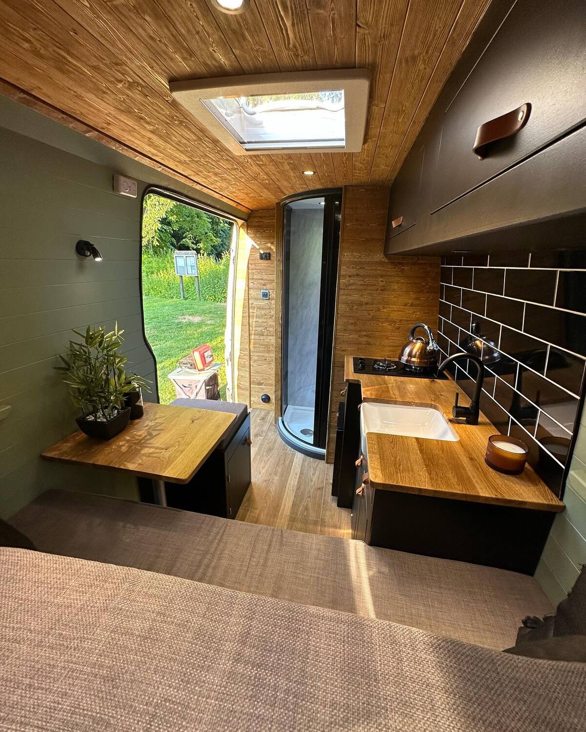 adventure never looked brighter than in the stylish onyx camper van conversion 3